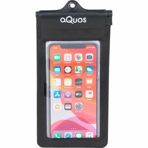AQUOS PHONE DRY BAG Vodotěsné pouzdro na mobil, černá, veľkosť UNI obraz