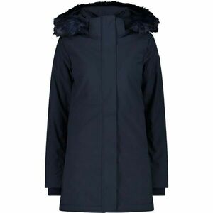 CMP WOMAN COAT ZIP HOOD Dámský softshellový kabát, tmavě modrá, velikost obraz