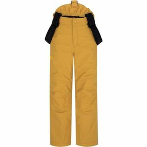Hannah AKITA JR Dětské lyžařské kalhoty, žlutá, velikost obraz