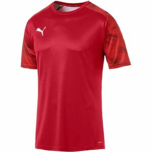 Puma CUP TRAINING JERSEY TEE Pánské sportovní triko, červená, velikost obraz