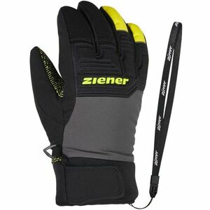 Ziener LANUS AS PR JR Dětské lyžařské rukavice, černá, velikost obraz