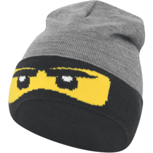 LEGO® kidswear LWANTHONY 710 HAT Dětská zimní čepice, šedá, velikost obraz