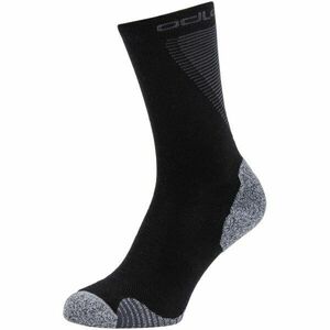 Odlo SOCKS CREW ACTIVE WARMRUNNING Ponožky, černá, velikost obraz