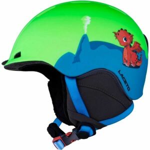Laceto DRAGON Dětská lyžařská helma, zelená, velikost obraz