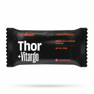 Vzorek predtréninkového stimulantu Thor Fuel + Vitargo 20 g zelené jablko - GymBeam obraz