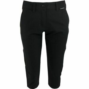 ALPINE PRO GRAFA Dámské 3/4 kalhoty, černá, velikost obraz
