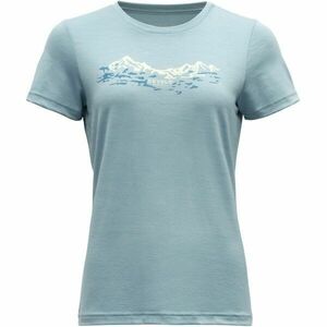 Devold EIDSDAL MERINO 150 TEE Dámské triko, světle modrá, velikost obraz