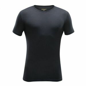 Devold BREEZE MAN T-SHIRT Pánské vlněné triko, černá, velikost obraz