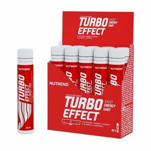 Energetický shot Nutrend Turbo Effect Shot 10x25 ml obraz