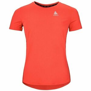 Odlo W CREW NECK S/S ZEROWEIGHT CHILL-TEC Dámské běžecké triko, oranžová, velikost obraz
