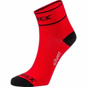 Klimatex LEVI Sportovní ponožky, červená, velikost obraz