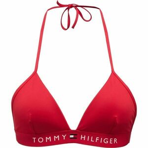 Tommy Hilfiger TH ORIGINAL-TRIANGLE FIXED FOAM Dámský vrchní díl plavek, červená, velikost obraz