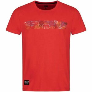 LOAP BOLTON Pánské triko, červená, velikost obraz