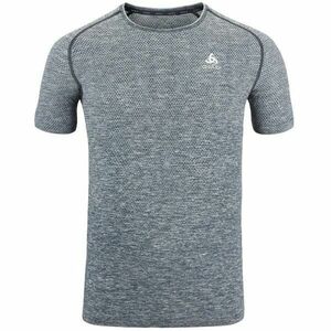 Odlo CREW NECK S/S ESSENTIAL SEAMLESS Pánské běžecké tričko, šedá, velikost obraz