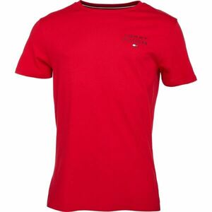 Tommy Hilfiger ORIGINAL-CN SS TEE LOGO Pánské tričko, červená, velikost obraz