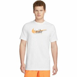 Nike DRI-FIT HERITAGE Pánské tričko, bílá, velikost obraz