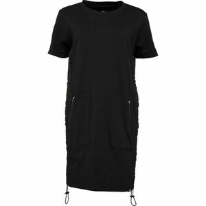 Northfinder ARRERA Dámské oversize šaty, černá, velikost obraz