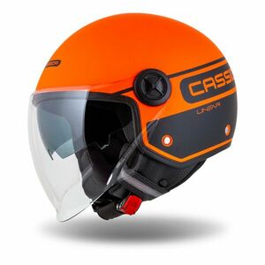 Moto přilba Cassida Handy Plus Linear oranžová matná/černá XXL (61) obraz