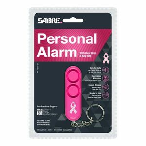 Obranný osobní Personal Alarm Sabre Red® – Růžová (Barva: Růžová) obraz