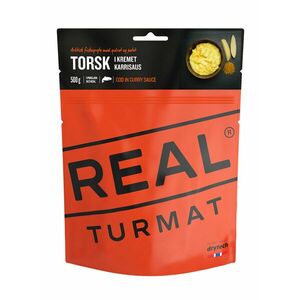 Dehydrované jídlo Treska v kari omáčce Real Turmat® (Barva: Oranžová) obraz