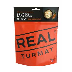 Dehydrované jídlo Krémové těstoviny s lososem Real Turmat® (Barva: Oranžová) obraz