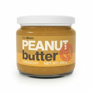 Peanut Butter - GymBeam 340 g Caramel+White Chocolate obraz
