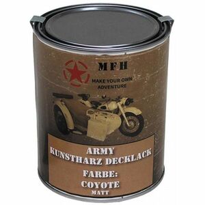 MFH army barva coyote matná, 1 litr obraz