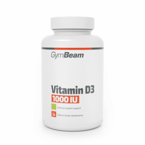 Vitamín D3 1000 IU 60 kaps. bez příchuti - GymBeam obraz