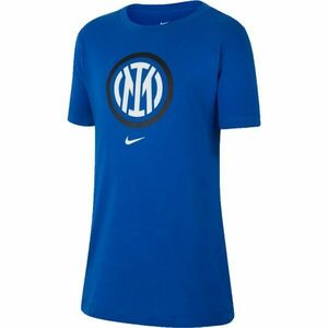 Nike INTER MILAN CREST Chlapecké tričko, modrá, velikost obraz