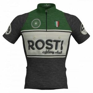 Rosti VINTAGE MERINO Pánský cyklistický dres, tmavě šedá, velikost obraz