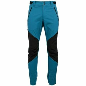 Northfinder ANAKIN Pánské softshellové kalhoty, modrá, velikost obraz