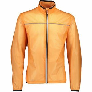 CMP MAN JACKET Pánská lehká cyklistická bunda, oranžová, velikost obraz