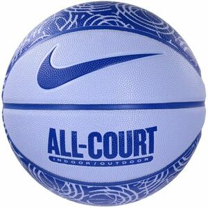 Nike EVERYDAY ALL COURT 8P GRAPHIC DEFLATED Basketbalový míč, modrá, veľkosť 7 obraz