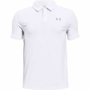 Under Armour PERFORMANCE POLO Chlapecké golfové triko, bílá, velikost obraz
