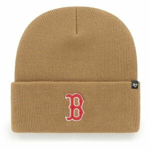 47 MLB BOSTON RED SOX HAYMAKER CUFF KNIT Zimní čepice, béžová, velikost obraz