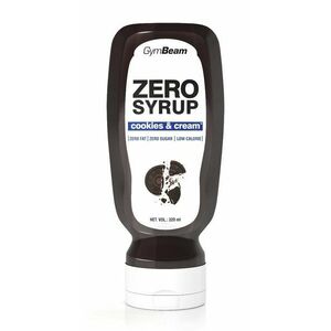 Zero Syrup 320 ml. - GymBeam 320 ml. Strawberry obraz
