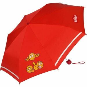 SCOUT EMOJI Dětský skládací deštník, červená, velikost obraz