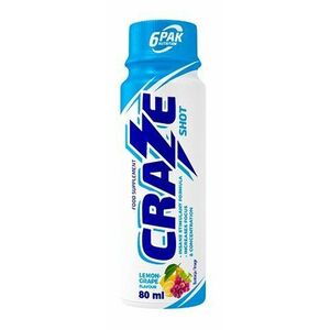 Craze Shot - 6PAK Nutrition 80 ml. Lemon Grape obraz