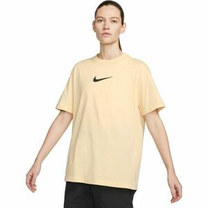 Nike SPORTSWEAR Dámské tričko, béžová, velikost obraz