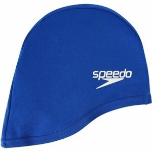 Speedo POLY CAP JU Juniorská plavecká čepice, modrá, veľkosť UNI obraz