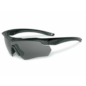 Ochranné brýle Crossbow One ESS® – Kouřově šedé, Černá (Barva: Černá, Čočky: Kouřově šedé) obraz