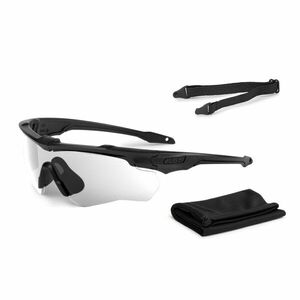 Ochranné brýle Crossblade™ One ESS® – Čiré, Černá (Barva: Černá, Čočky: Čiré) obraz