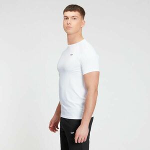 MP pánské tréninkové tričko s krátkým rukávem – Bílé - XL obraz