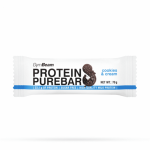 Proteinová tyčinka PureBar 12 x 70 g cookies & krém - GymBeam obraz