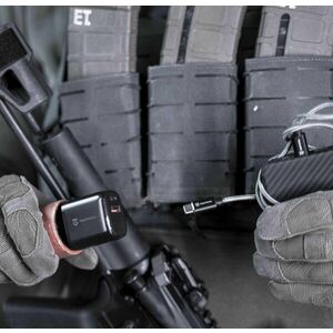 Cestovní nabíječka Base Plug Dual Tactical®, 20 W (Barva: Černá) obraz