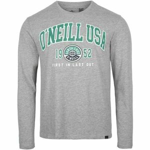 O'Neill STATE Pánské tričko s dlouhým rukávem, šedá, velikost obraz