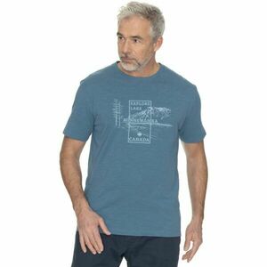 BUSHMAN DEMING Pánské tričko, modrá, velikost obraz