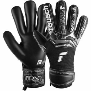 Reusch ATTRAKT INFINITY FINGER SUPPORT Fotbalové brankářské rukavice, černá, velikost obraz