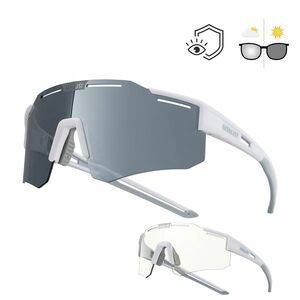 Sportovní sluneční brýle Altalist Legacy 3 bílá s černými skly obraz