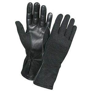 Letecké rukavice GI Flame & Heat Resistant Rothco® (Barva: Černá, Velikost: XXL) obraz